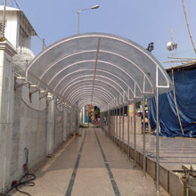 Polycarbonate Walkway Structures